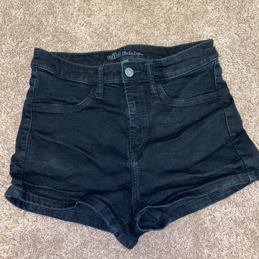 Black shorts